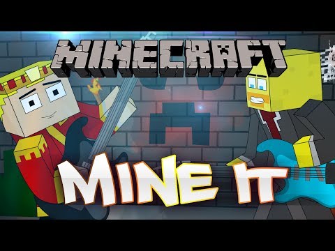 FireRockerzstudios - "Mine It" - A Minecraft Parody of Michael Jackson's Beat It (Music Video)
