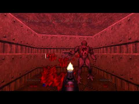 Doom 64 (2020) Speed Run - BG Speed Staging Area in 33s