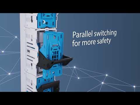 EFEN E4 NH fuse-switch, vertical design