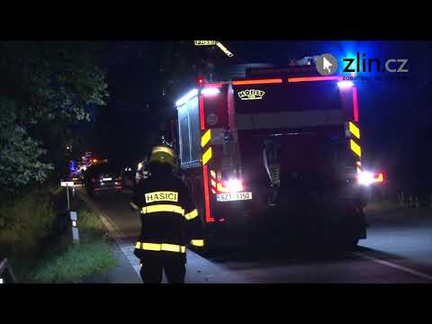 Tragická nehoda u obce Lidečko na Vsetínsku