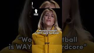 Download lagu “Womens football is way 👀 more hardcore” #football #shorts #viral mp3
