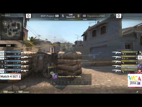 MVP project vs Signature SET1 WCA 2016 APAC Qualifiers CSGO Match4 160419 clean