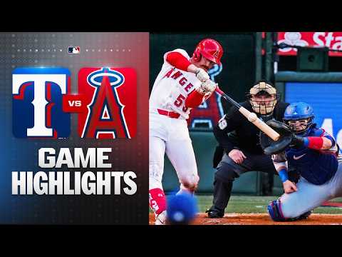 LA에인절스 VS 텍사스 9:6 MLB 스포츠하이라이트