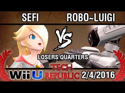 [Tech Republic] SefiCompacto (Estela) vs Robo~Luigi (R.O.B) SSB4 Losers Quarters - Top 8