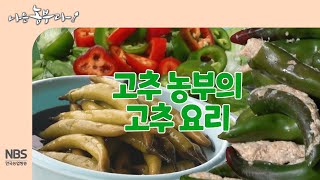 [나는농부다 266회] 고추 농부의 고추 요리