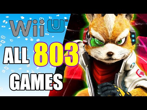 The Wii U Project - All 803 Games (US/EU/JP/AU)