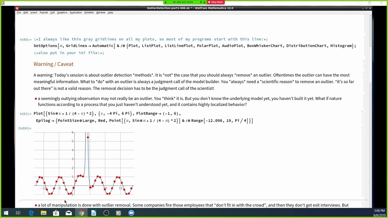 Introduction to Outlier Detection Methods - Wolfram Livecoding Session