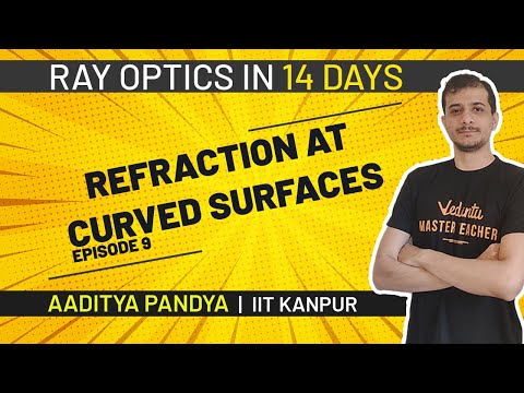 Ray Optics in 14 Days | Episode 9: Refraction at Curved Surfaces | JEE 2021 | NEET 2021 | Momentum