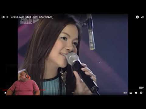 1st time hearing "Bossa Nova Queen"  SITTI    Para Sa Akin MYX Live! Performance (Reaction)