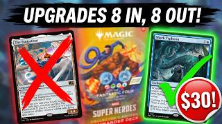 Your Ultimate $30 BUDGET Upgrade for Fantastic Four Precon Deck | Marvel Super Heroes Deck Tech