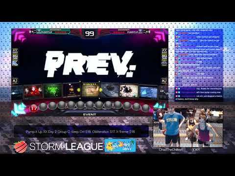 [Pump It Up XX Tournament] JOKR vs Chad - Keep On! S18 & Obliteration S17 (DDR Storm 2019)