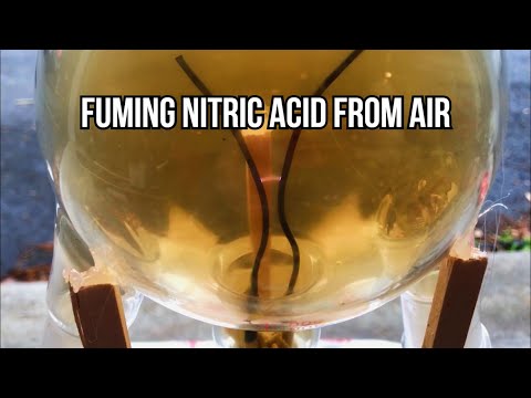 Making Nitric Acid From Air (DIY Birkeland-Eyde Reactor)