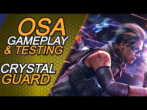 New Operator Osa Gameplay And Testing - Crystal Guard | Rainbow 6