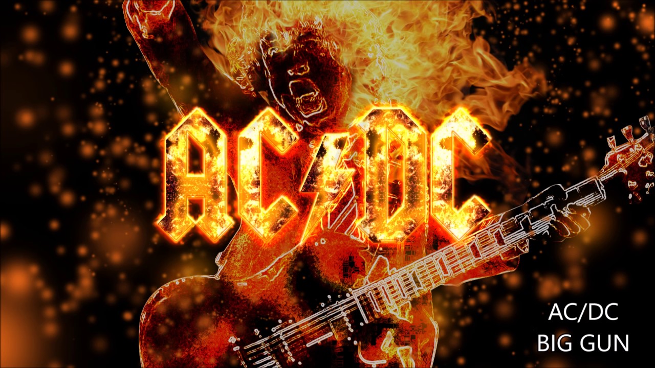 AC/DC - Big Gun (Con Voz) Backing Track gratis en mp3 (con voz ...