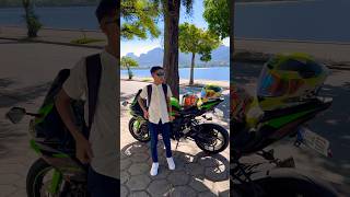 ROLÊ DE KAWASAKI COM MEU PAI