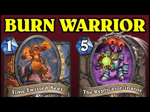 OTK Burn Warrior is My Favorite Deck in Ages