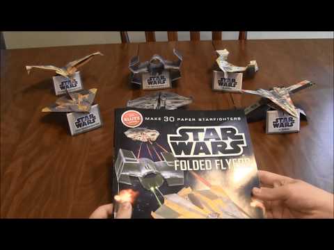 Star Wars Folded Flyers