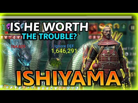 ISHIYAMA THE FUSION! WORTH IT? TEST SERVER! Raid: Shadow Legends