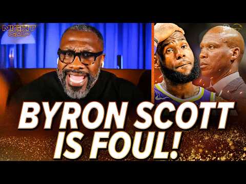 Shannon Sharpe FURIOUS at Byron Scott DISRESPECTING LeBron James LAKERS LEGACY!! | Nightcap