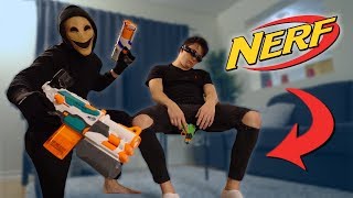 We Played NERF CHALLENGES at 3 AM &amp; It Was A HUGE Mistake!! (NERF WAR)