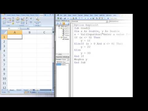 Excel VBA Topic 6.6 - Flowcharts