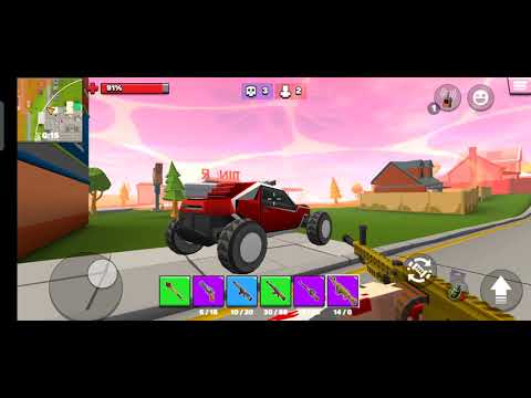 Pixel's Unknown Battle Ground Full Match Gameplay (PUBG)