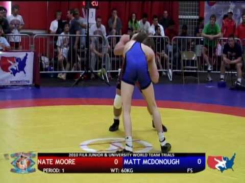 FILA Junior Freestyle Challenge Tournament Final 60kg - Matt McDonough vs. Nate Moore