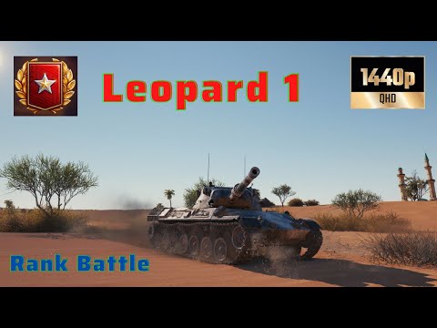 World of Tanks  Rank Battle with Leopard 1