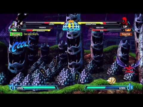Marvel vs Capcom 3 (PS3) -- Non-Ranked Matches 108 - Rage Quit when you...