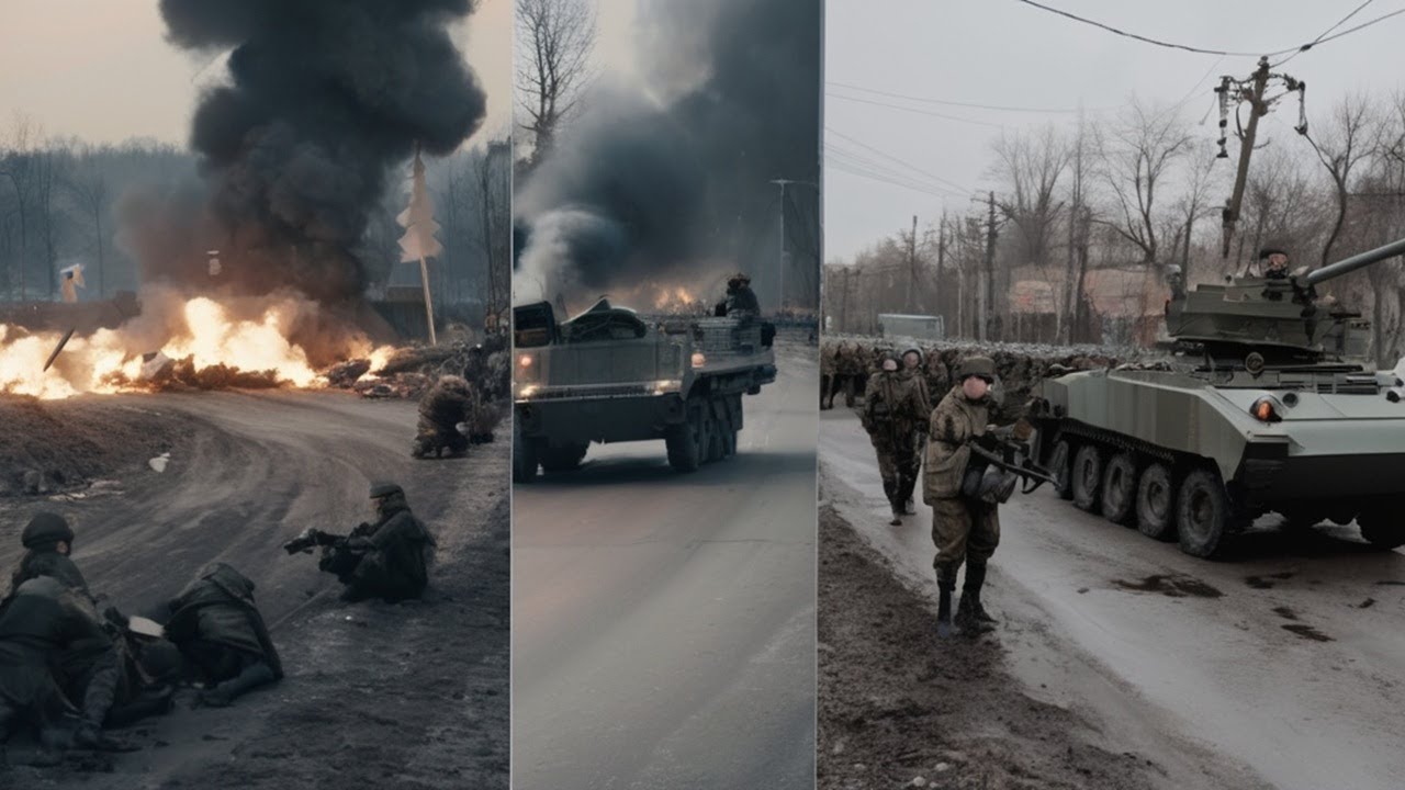 'A MOUSE TRAP' - SOLDIERS OF THE SKELYA REGIMENT SET UP BLOCKADES TO ENCIRCLE RUSSIANS IN POKROVSK