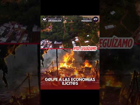 DURO GOLPE AL NARCØTERRØRISMO EN PUTUMAYO !!! 🔴👊🏻