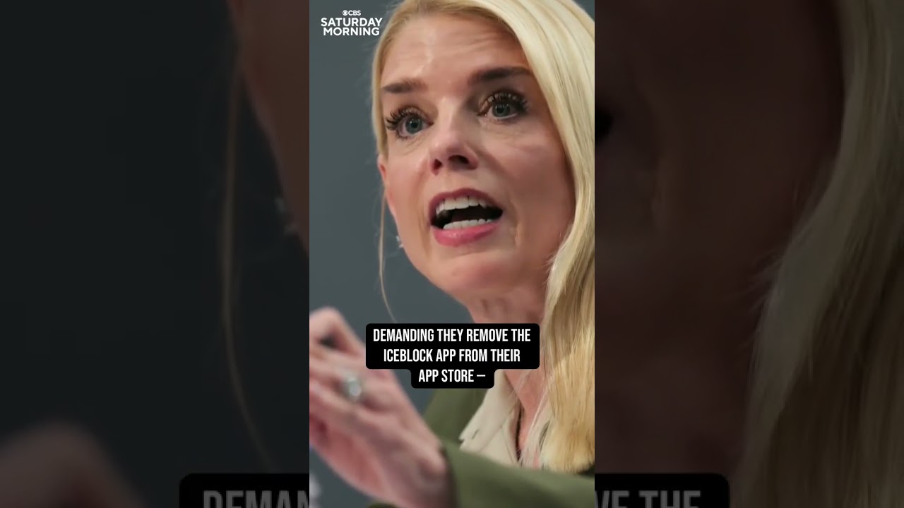 Justice Department takes credit for removal of ICEBlock app from Apple store #shorts
