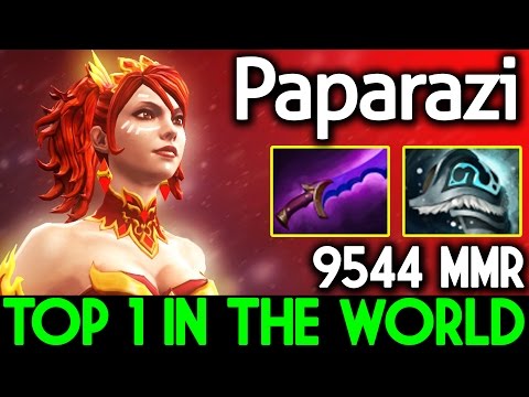 Paparazi [Lina] 9544 MMR - Top 1 In The World 7.05 Dota 2