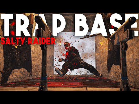 MY TRAP BASE MADE HIM RAID ME - SOLO RUST
