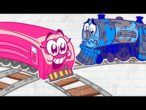 Pencilmate's TRAIN Is About To Get DERAILED! - Pencilmation India