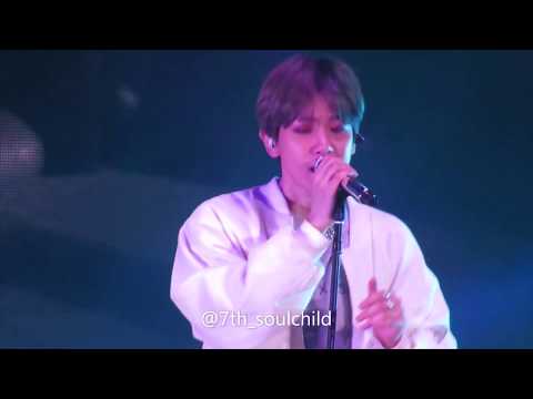 200226 BAEKHYUN (백현) - UN VILLAGE + 2 FAST focus @ SuperM (슈퍼엠) We Are The Future tour in Paris