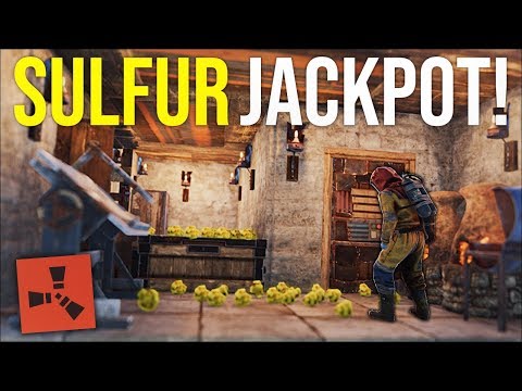 REVENGE SATCHEL RAIDING ON SULFUR RICH NEIGHBOURS - Rust DUO Survival Gameplay (S4-E8)