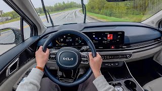 [WR Magazine] 2025 Kia Carnival Hybrid SX Prestige - POV Rainy Test Drive (Binaural Audio)