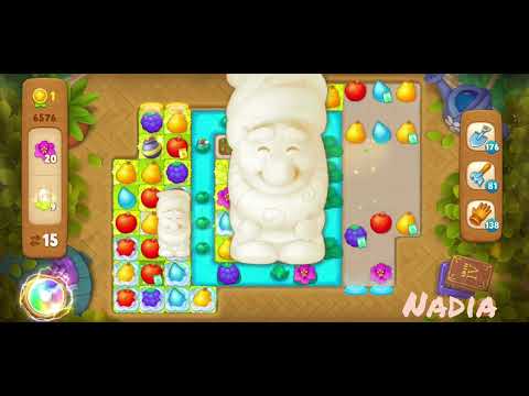 Gardenscapes Level 6576🥀. No Boosters used