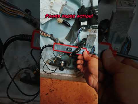 Beautiful power probe action! Circuit tester #mechanic #howto #automotive #tools #gadget