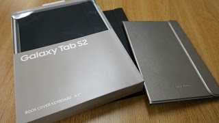 Samsung Galaxy Tab S2 (9.7) Book Cover Keyboard Zwart Hoesjes