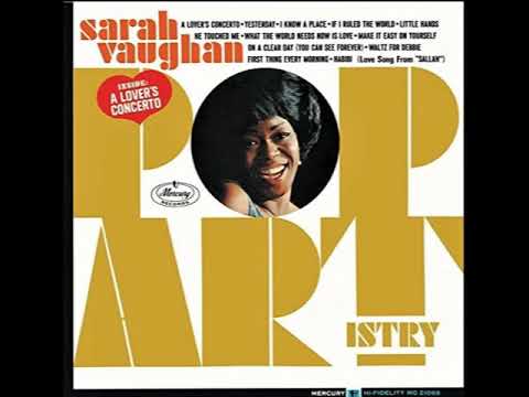 He Touched Me - Sarah Vaughan