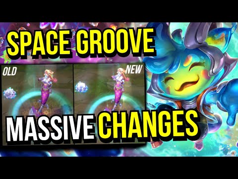 Massive Changes To Space Groove 2022 Skins | League of Legends