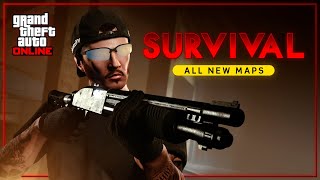 Rockstar Games Nuevos mapas de supervivencia en GTA Online anuncio