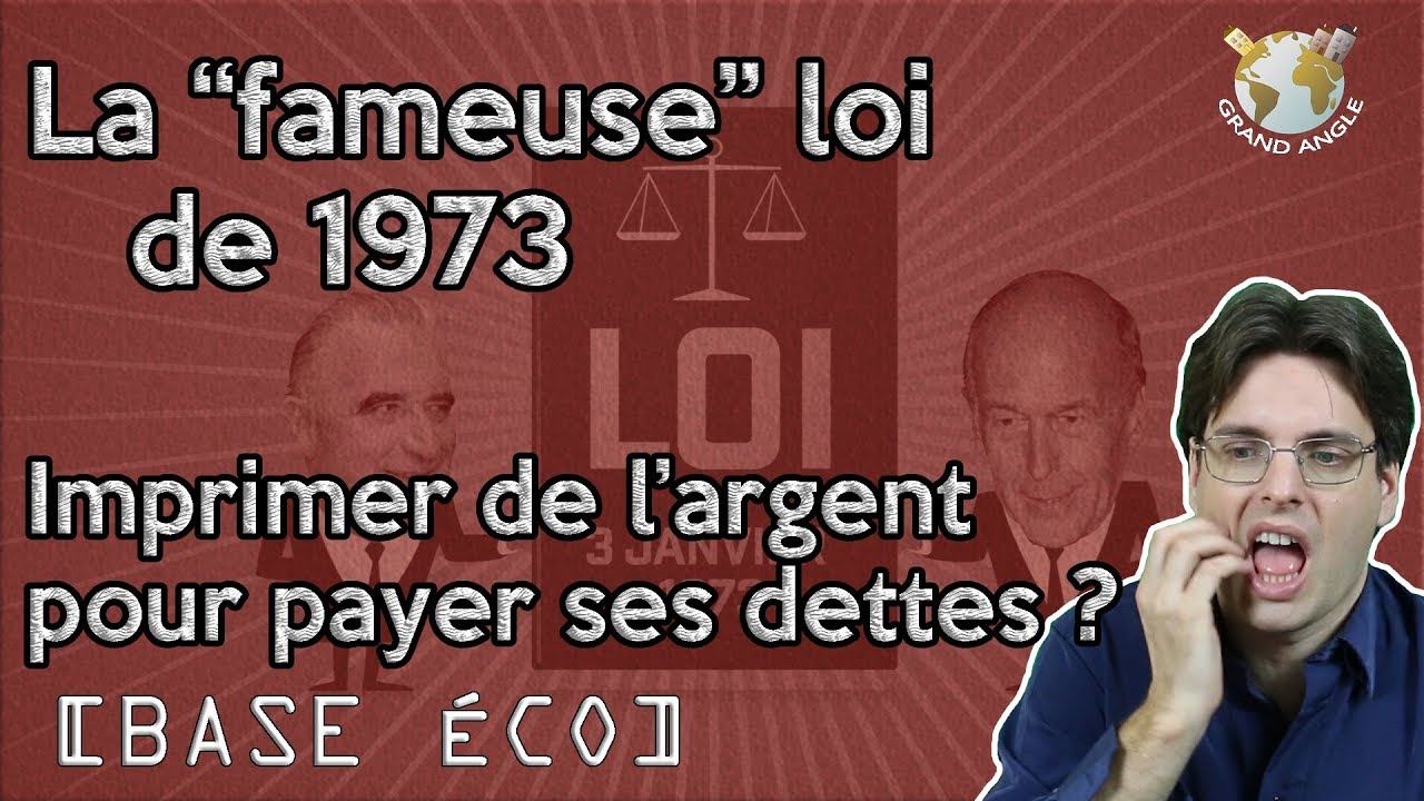 [BE] La "fameuse" loi de 1973.  L'état doit il imprimer l'argent de sa dette ?