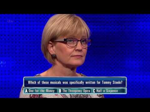 Donna Gets Her Tommy Steele Question Right - The Chase