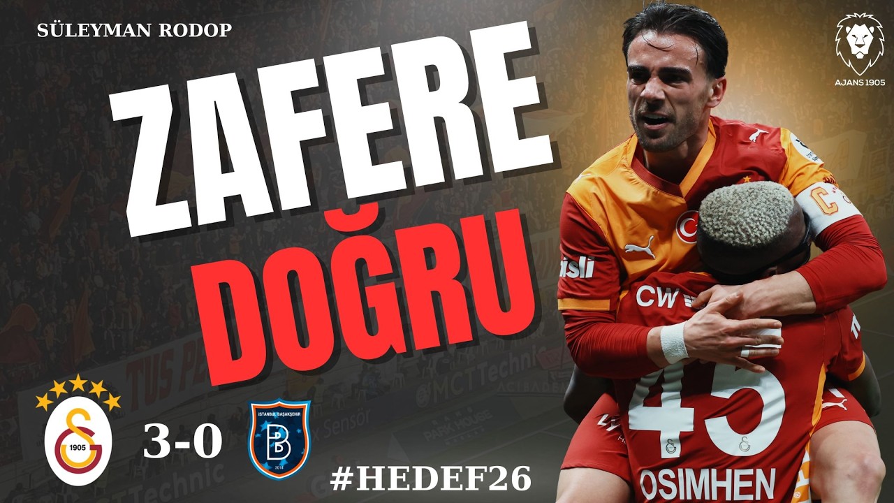 Galatasaray - Başakşehir Maç Sonu