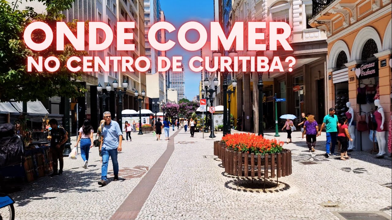 Onde comer no CENTRO DE CURITIBA?
