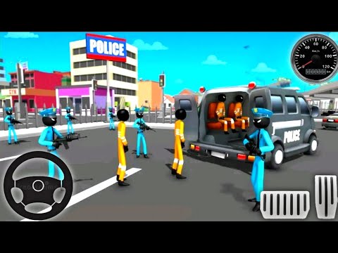 Us Police Stickman Criminal Plane Trasporter Stickman Android Gameplay