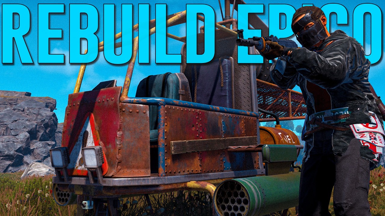 Video de Rust HK TEAM - NOS RAIDEAN Y TENEMOS EL MEJOR REBUILD